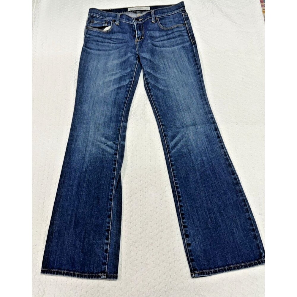 Abercrombie and Fitch Perfect Stretch Dark Wash Bootcut Jeans Size 2S 26x31